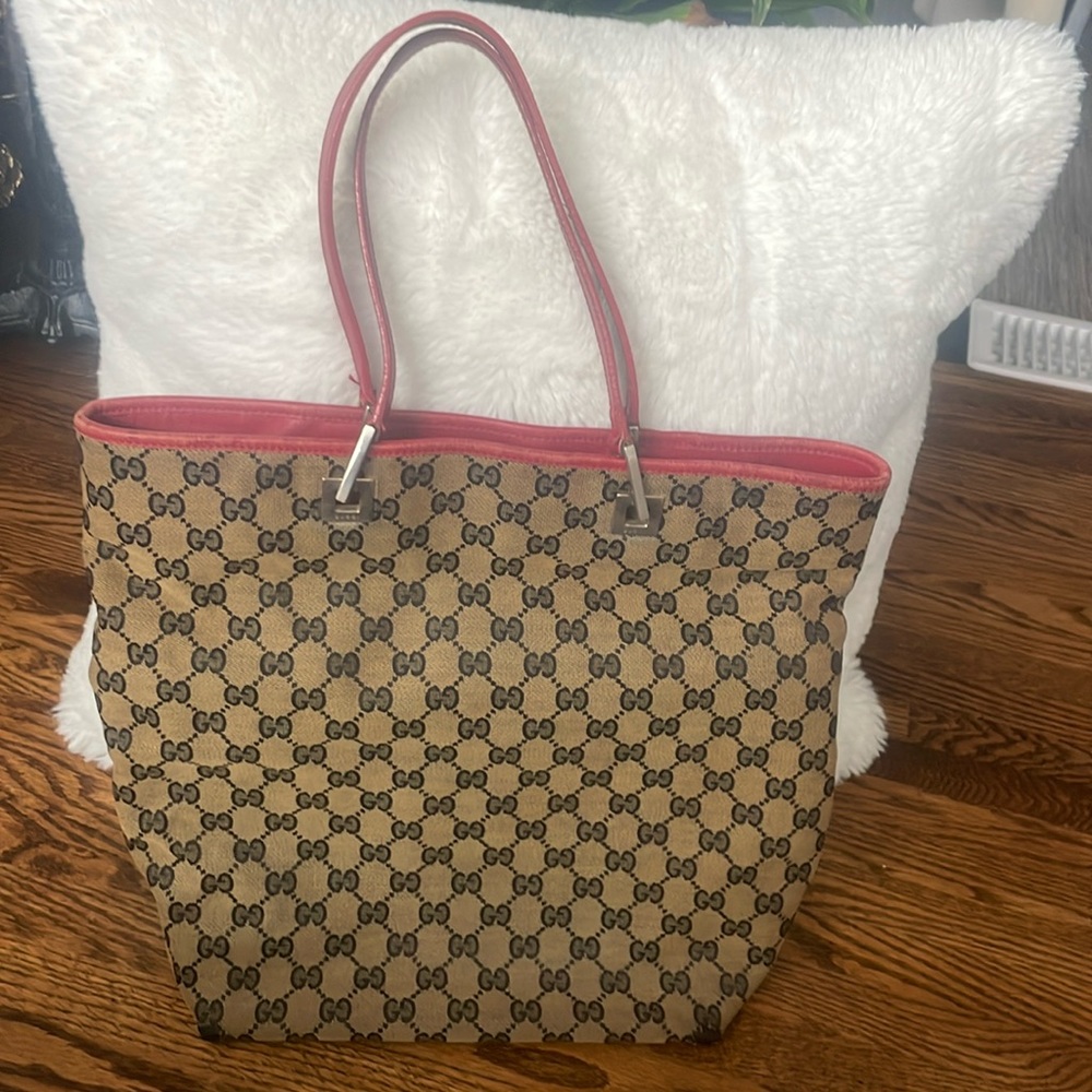 Authentic vintage Gucci tote